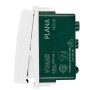 Vimar 14008  Serie Plana Pulsante 1P no 10 A 250 V~ Illuminabile Tasto Sostituibile Bianco