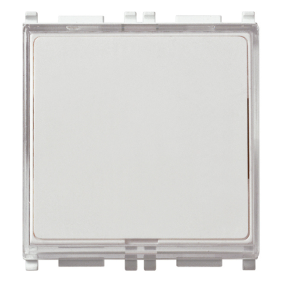  Vimar 14050 Serie Plana  Pulsante a Targhetta 1P NO 10A 250V Bianco