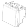  Vimar 14050 Serie Plana  Pulsante a Targhetta 1P NO 10A 250V Bianco