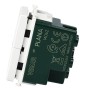 Vimar 14062 Serie Plana  due Pulsanti Interbloccati 1P NO 10 A 250 V~ Bianco