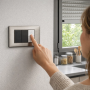 Vimar 14062 Serie Plana  due Pulsanti Interbloccati 1P NO 10 A 250 V~ Bianco
