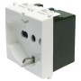 Vimar 14210 Presa Universale SICURY 2P+T 16 A 250 V~ Plana Bianca
