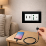 Vimar 14292 Serie Plana Unità di Alimentazione USB 5 V 1,5 A 