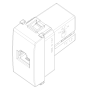 Vimar Serie Plana 14320 Presa RJ11 6/4 a Morsetti a Vite 