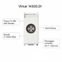Vimar 14300.01 Serie Plana Presa TV-Rd-Sat Diretta Bianco 