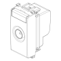 Vimar 14300.10 Serie Plana  Presa TV-Rd-Sat Passante Bianco 