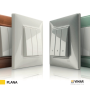 Vimar 14613 Supporto 3 Moduli con Viti per Scatole da Incasso