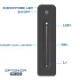 Optonica 6359 Dimmer Rf Led Da Parete  Regolazione Luminosità Colore Nero 