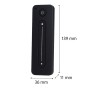 Optonica 6359 Dimmer Rf Led Da Parete  Regolazione Luminosità Colore Nero 