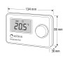 Cronotermostato Giornaliero Seitron Freetime Evo Per Impianti Hvc