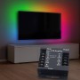 Optonica 6326 Amplificatore Striscia LED RGB 12-24V Potenza 288W/576W Ferro Nero