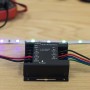 Optonica 6326 Amplificatore Striscia LED RGB 12-24V Potenza 288W/576W Ferro Nero