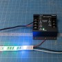 Optonica 6326 Amplificatore Striscia LED RGB 12-24V Potenza 288W/576W Ferro Nero