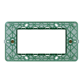Vimar 14614 Supporto 4 Moduli con Viti per Scatole da Incasso 