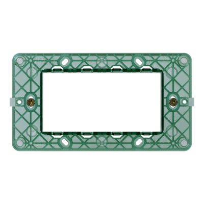 Vimar 14614 Supporto 4 Moduli con Viti per Scatole da Incasso 