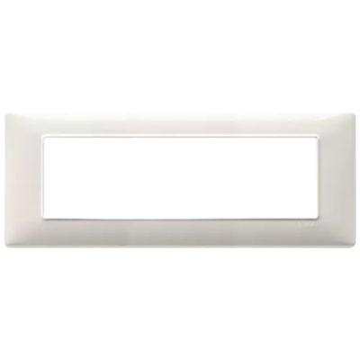 Placca Vimar Modello Plana 7 Moduli Tecnopolimero 14657