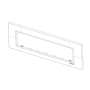 Placca Vimar Modello Plana 7 Moduli Tecnopolimero 14657