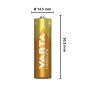 Varta Batteria Longlife Stilo  AA Alcalina Blister 6 Pezzi