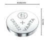 Varta Batteria Coin  CR2032  Litio Blister 2 Pezzi