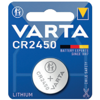 Varta Batteria Coin  CR2450  Litio Blister 1 Pezzo