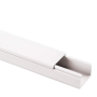 Canale Bianco Portacavi PVC Rigido Autoestinguente 25x17mm Barra 2 Metri