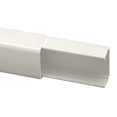 Canale Bianco PVC Condizionamento 80x60mm Barra 2  Metri