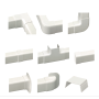 Canale Bianco PVC Condizionamento 80x60mm Barra 2  Metri