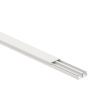 Canale Bianco Portacavi PVC Rigido Autoestinguente 30x10mm Barra 2 Metri