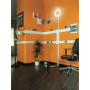 Canale Bianco Portacavi PVC Rigido Autoestinguente 150x60mm Barra 2 Metri