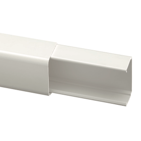 Canale Bianco Portacavi PVC Condizionamento 60x45mm Barra 2 Metri