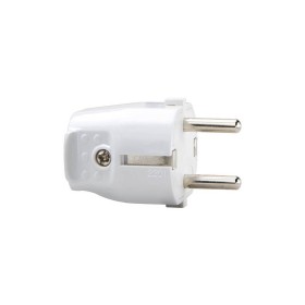 Spina Elettrica Schuko  Bianca 16 Ampere Ecova 