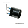 Adattatore Schuko Nero 16 Ampere Ecova 