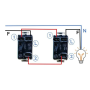 Deviatore Serie Civile  Faeg 10 Ampere Bianco