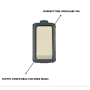 Interruttore Unipolare Serie Civile Faeg  10 Ampere Bianco