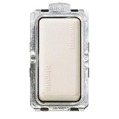 Deviatore  Unipolare Bianco 16 Ampere Serie  Bticino Magic 5003