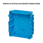 Vimar Centralino  Incasso Bianco  8 Moduli  IP40 V53108.B