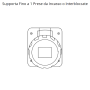 Gewiss Centralino Parete 5 Moduli 1 Flangia  Stagno IP65  GW68017N