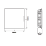 Bticino Centralino Incasso Bianco 8 Moduli  IP40 F315PB8