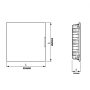 Bticino Centralino  Incasso Bianco 24 Moduli  IP40 F315PB24