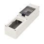 Gewiss Centralino  Parete 4 Moduli 1 Flangia  Stagno IP55  GW66491