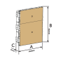 Bticino Scatola Incasso Centralino  36 Moduli  F315S36D3