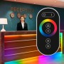 Optonica 6314 Telecomando Mini Touch wireless per controllo RGB strisce LED interno