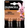 Duracell MN2400B4 AAA Plus Alcalina 1,5V Confezione 4 Batterie