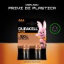Duracell MN2400B4 AAA Plus Alcalina 1,5V Confezione 4 Batterie