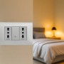 Copritasto Grigio 1 Modulo Bticino Livinglight Tech Con Simbolo Luce