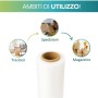 ADS Packaging RX502223 Film Estensibile Bianco 50 cm 23 Micron 2,4 kg Manuale