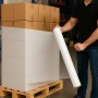 ADS Packaging RX502223 Film Estensibile Bianco 50 cm 23 Micron 2,4 kg Manuale