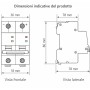 CHINT NB1-63DC 2P 20A 500Vdc Interruttore magnetotermico DC 6kA  
