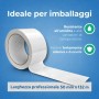 ADS Packaging PTA50132SB Nastro Adesivo Silenzioso Bianco 50x132m