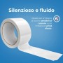 ADS Packaging PTA50132SB Nastro Adesivo Silenzioso Bianco 50x132m